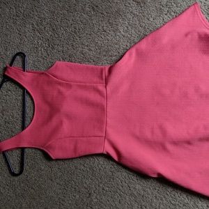Pink H and M Divided Dress